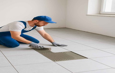 Tiling works ​
